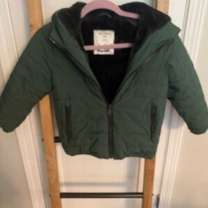 Abercrombie Kids Forest Green Puffer Jacket